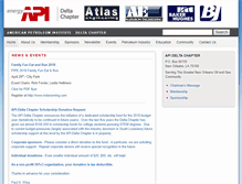 Tablet Screenshot of api-delta.org